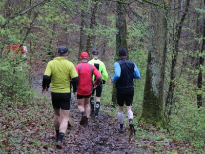 Gruppe auf dem Trail der Schönbuch Trophy