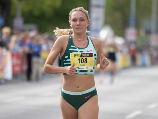 R5K-Siegerin in Hannover: Vanessa Mikitenko