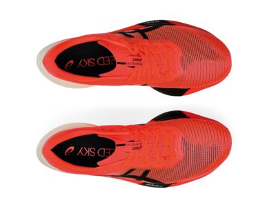 Asics Metaspeed Sky Paris von oben.