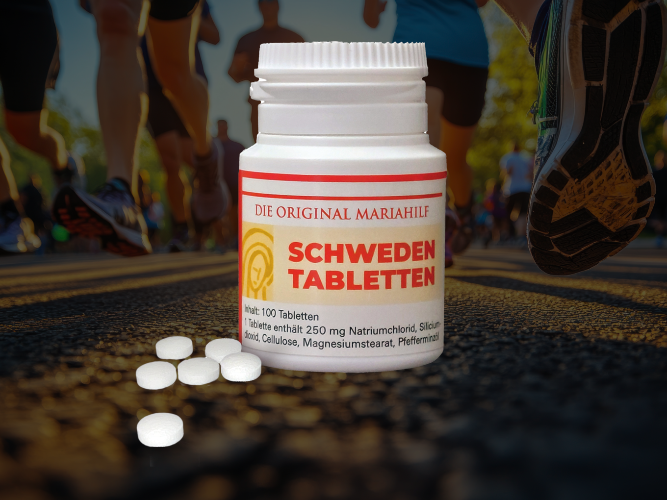 Muskelkrämpfe beim Laufen: Schwedentabletten schützen