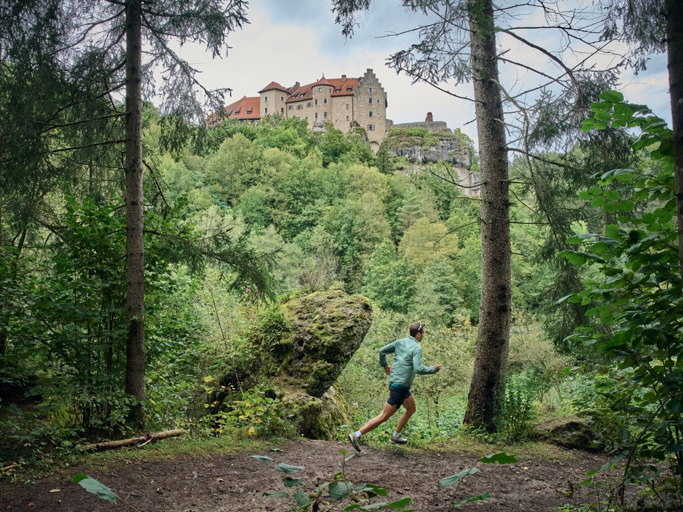 Jede Menge Burgen stehen an den Trails in der Fränkischen Schweiz