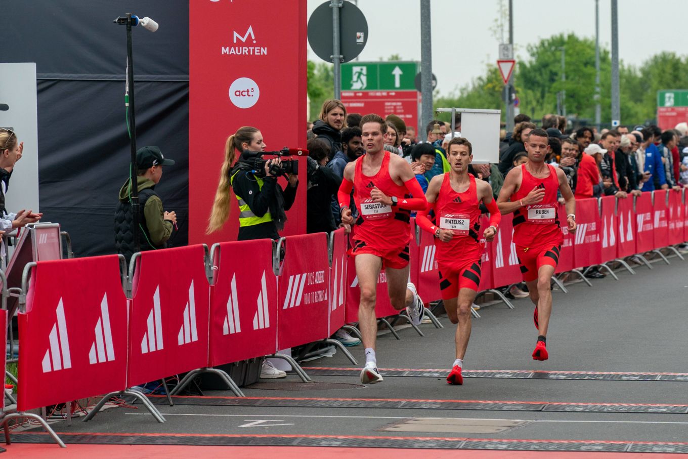 Sebastian Hendel im Zehn-Kilometer-Rennen