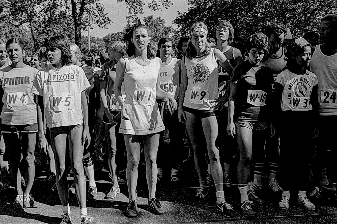 Entwicklung Frauenlaufsport: Katherine Switzer beim New York-Marathon 1975