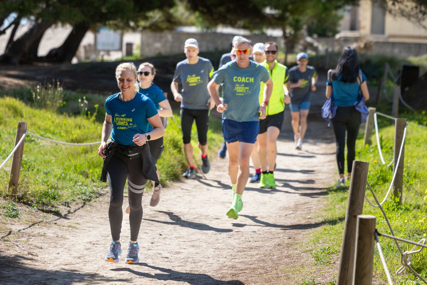 Bei Carsten Eich im Running Camp Mallorca macht das Training Spaß