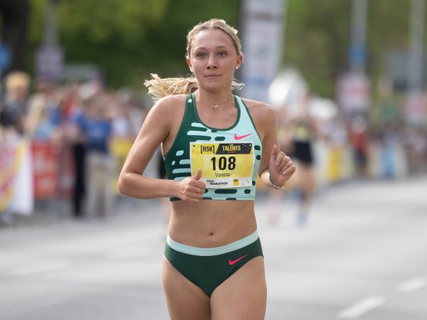 R5K-Siegerin in Hannover: Vanessa Mikitenko