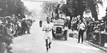 Marathon bei Olympia in Paris 1924